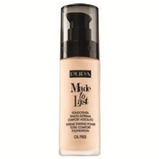 Тональная основа PUPA MAKE UP MADE TO LAST FOUNDATION №001 Light Ivory TESTER (тестер без коробки)