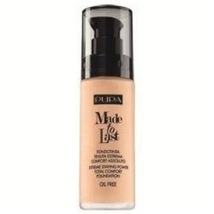 Тональная основа PUPA MAKE UP MADE TO LAST FOUNDATION №002 Ivory TESTER (тестер без коробки)
