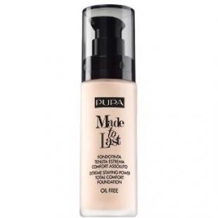 Тональная основа PUPA MAKE UP MADE TO LAST FOUNDATION №010 Porcelain TESTER (тестер без коробки)
