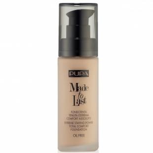 Тональная основа PUPA MAKE UP MADE TO LAST FOUNDATION №030 Natural Beige TESTER (тестер без коробки)