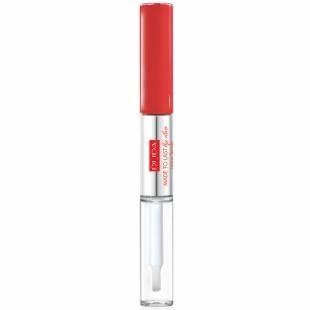 Блеск для губ PUPA MAKE UP MADE TO LAST LIP DUO №01 Hot Coral/Ярко-Коралловый TESTER (тестер без коробки)