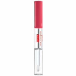 Блеск для губ PUPA MAKE UP MADE TO LAST LIP DUO №07 Coral Sunrise/Коралловый TESTER (тестер без коробки)