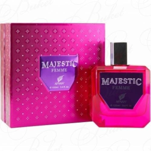 Парфюмерная вода Afnan MAJESTIC FEMME 100ml edp