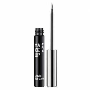 Подводка для глаз MAKE UP FACTORY LIQUID EYE LINER №16 Silver Touch/Черно-Синий