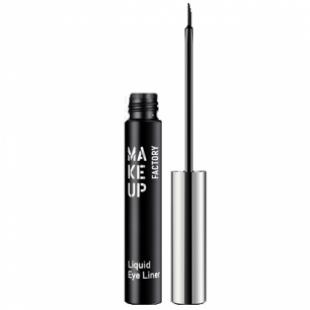 Подводка для глаз MAKE UP FACTORY LIQUID EYE LINER №01 Black/Черная