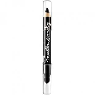Карандаш-тени для век MAYBELLINE MAKE UP MASTER SMOKY Black/Черный