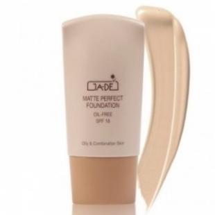 Тональный крем JA-DE MAKE UP MATTE PERFECT FOUNDATION №102 Light Beige