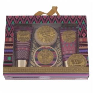 Набор Bohemian Beauty (гель для душа 100ml+лосьон для тела 100ml+соль для ванны 50g+мыло 50g)