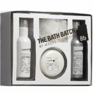 Набор The Bath Batch (гель д/душа 100мл+лосьон д/тела 100мл+мыло 50г+мочалка) свежесть утренней росы