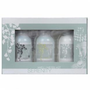 Набор Serenity (гель д/душа 100мл+лосьон д/тела 100мл+пена д/ванны 100мл) таинственные цветы