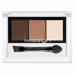 Пудра для бровей MISSLYN MAKE UP EYEBROW & LIFT POWDER №07 Coffee Shadows