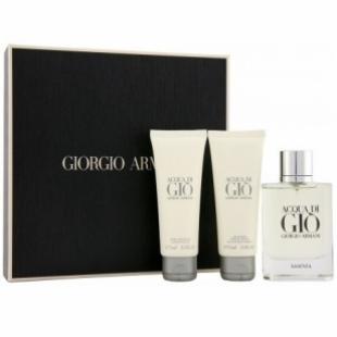 ARMANI ACQUA DI GIO ESSENZA SET (edp 75ml+a/sh balm 75ml+sh/gel 75ml)