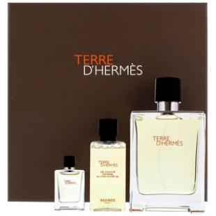 HERMES TERRE D`HERMES SET (edt 100ml+edt 5ml+sh/gel 40ml)