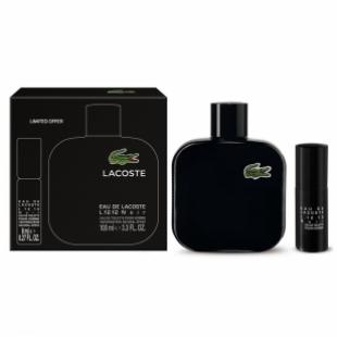 LACOSTE EAU DE L.12.12 NOIR SET (edt 100ml+edt 8ml)