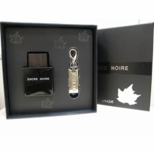 LALIQUE ENCRE NOIRE POUR HOMME SET (edt 100ml+брелок)