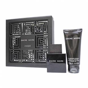 LALIQUE ENCRE NOIRE POUR HOMME SET (edt 100ml+sh/gel 100ml)