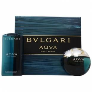 BVLGARI AQVA POUR HOMME SET (edt 100ml+sh/gel 200ml)