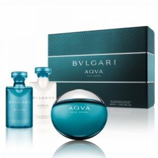 BVLGARI AQVA POUR HOMME SET (edt 50ml+a/sh 40ml+sh/gel 40ml)