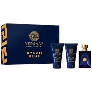 VERSACE POUR HOMME DYLAN BLUE SET (edt 50ml+a/sh balm 50ml+sh/gel 50ml)