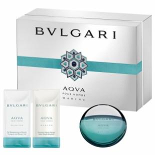 BVLGARI AQVA MARINE POUR HOMME SET (edt 50ml+a/sh 75ml+sh/gel 75ml)