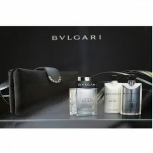 BVLGARI BVLGARI MAN SET (edt 100ml+a/sh balm 75ml+sh/gel 75ml+bag)