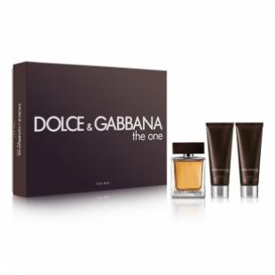 DOLCE & GABBANA THE ONE FOR MEN SET (edt 50ml+sh/gel 50ml+a/sh balm 50ml)