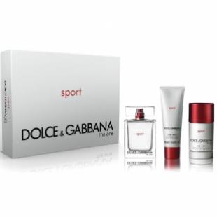 DOLCE & GABBANA THE ONE FOR MEN SPORT SET (edt 100ml+sh/gel 50ml+deo-stick 75ml)