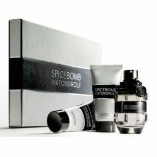 VIKTOR & ROLF SPICEBOMB SET (edt 50ml+a/sh balm 50ml+sh/gel 50ml)