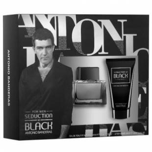 ANTONIO BANDERAS SEDUCTION IN BLACK SET (edt 50ml+a/sh balm 50ml)