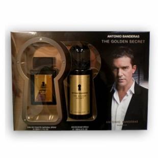 ANTONIO BANDERAS THE GOLDEN SECRET SET (edt 50ml+deo 150ml)