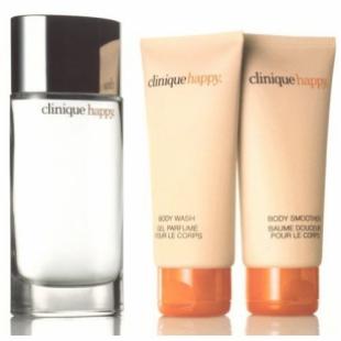 CLINIQUE HAPPY FOR MEN  SET (parf 100ml+sh/g 30ml+b/lot 40ml+soap)