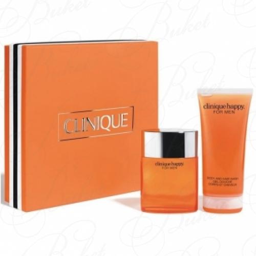 Набор CLINIQUE HAPPY FOR MEN SET (edt 100ml+sh/gel 200ml)