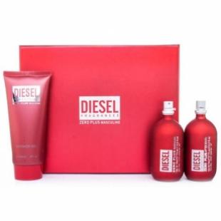 Diesel ZERO PLUS MASCULINE SET (edt 75ml+a/sh 75ml+sh/gel 150ml)