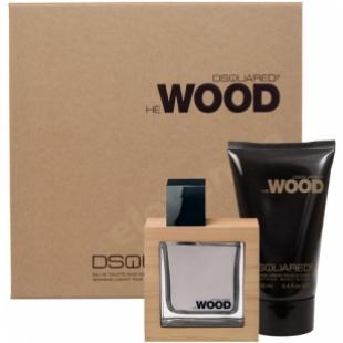 DSQUARED2 HE WOOD SET (edt 100ml+sh/gel 100ml)