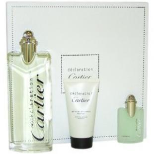 CARTIER DECLARATION SET (edt 100ml+shampoo 100ml+ a/sh 30ml)