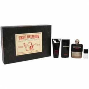 TRUE RELIGION DRIFTER SET(edt 100ml+edt 7.5ml+deo-stick 78g+sh/gel 90ml)