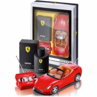 FERRARI BLACK MAN SET (edt 75ml+Car Model 1:43)