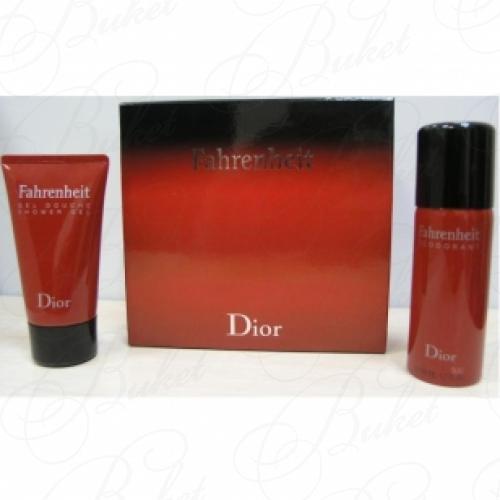 Набор CHRISTIAN DIOR FAHRENHEIT SET (deo 50ml+sh/gel 50ml)