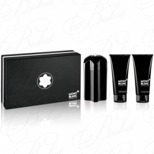 Набор MONT BLANC EMBLEM SET (edt 100ml+sh/gel 100ml+a/sh balm 100ml)