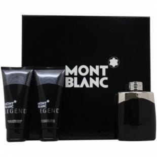 MONT BLANC LEGEND SET (edt 100ml+sh/gel 100ml+a/sh balm 100ml)