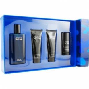 DAVIDOFF COOL WATER SET (edt 125ml+a/sh balm 75ml+sh/gel 75ml+deo-stick 75ml)