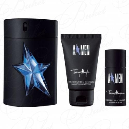 Набор THIERRY MUGLER A*MEN SET (edt 100ml+sh/gel 100ml+deo-stick 75ml)