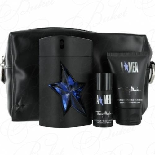 Набор THIERRY MUGLER A*MEN SET (edt 100ml+sh/gel 50ml+deo-stick 75ml+bag)