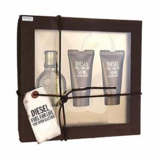 Diesel FUEL FOR LIFE POUR HOMME SET (edt 30ml+a/sh balm 50ml+sh/gel 50ml)