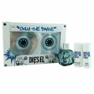 Diesel ONLY THE BRAVE SET (edt 75ml+a/sh 50ml+sh/gel 50ml) 