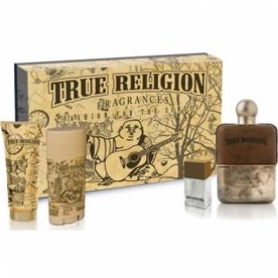 TRUE RELIGION TRUE RELIGION FOR MEN SET(edt 100ml+mini 7.5ml+sh/gel 90ml+deo 75g)