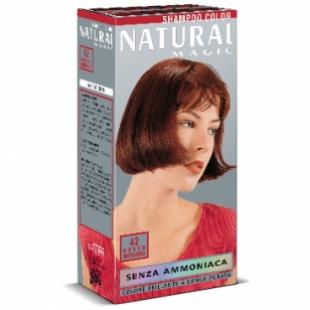 Краска-шампунь NATURAL MAGIC тон 42 Mahogany Red/Красное Дерево 90ml