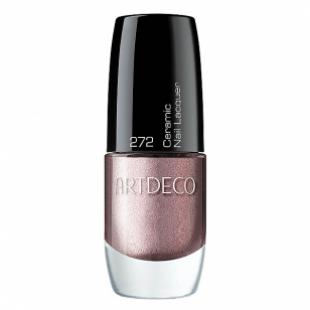 Лак для ногтей ARTDECO CERAMIC NAIL LACQUER №272 Sparkling Deep Mauve