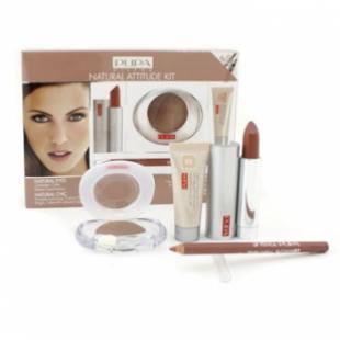 Набор PUPA MAKE UP NATURAL ATTITUDE KIT Deep Brown/Темно-Коричневый