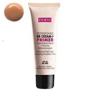 Тональный крем PUPA MAKE UP PROFESSIONALS BB CREAM + PRIMER FOR COMBINATION TO OILY SKIN №001 Nude